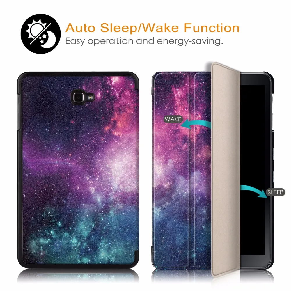 Тонкий магнитный складной чехол для Samsung Galaxy Tab A6 10 1 2016 1|for samsung galaxy tab|case for tabtab cases |