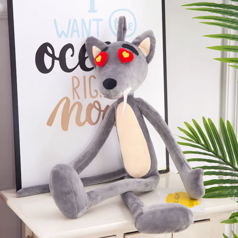 grey wolf plush