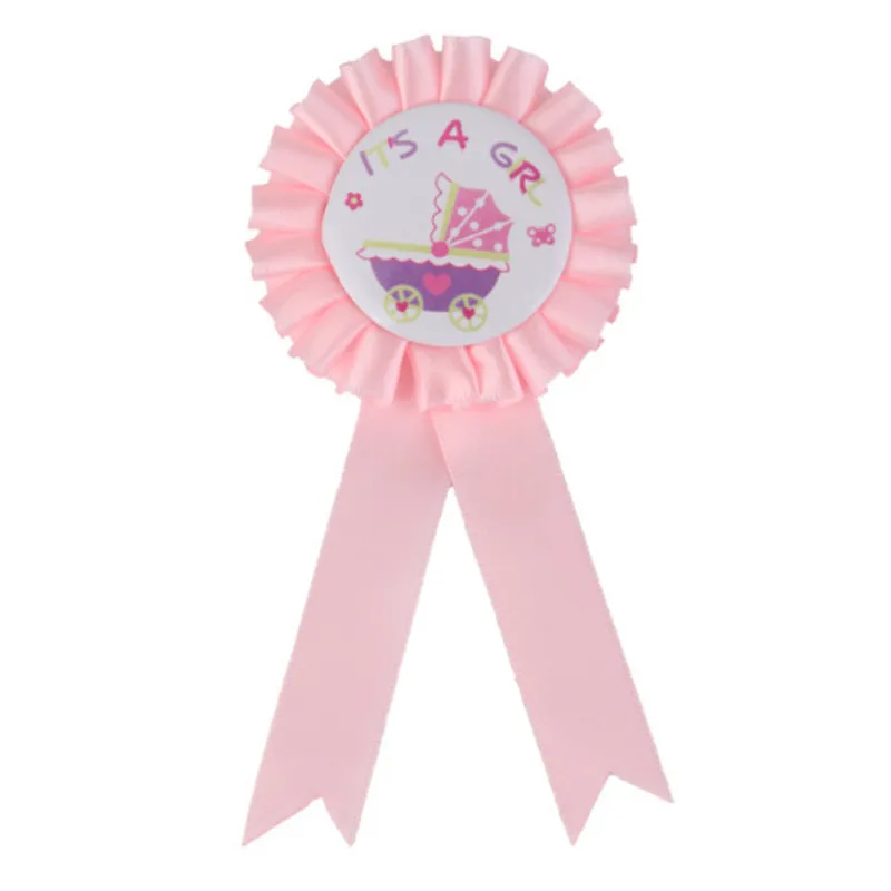 Это девочка/мальчик мама награда Baby Shower ленточный значок подарок на baby shower ленте