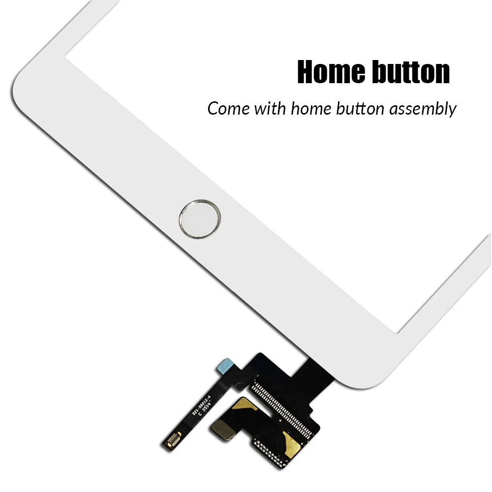 Ipad touch screen panel ipad touch screen glass panel ipad touch screen glass Touchscreen For iPad Mini 3 Mini3 Touch Glass Screen Digitizer Home Button With IC Conector For iPad mini 3 A1599 A1600 A1601