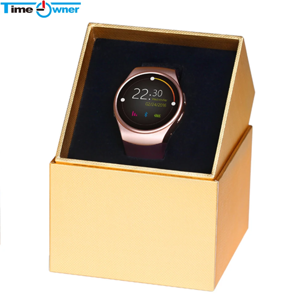 Смарт часы TimeOwner KW18 Android монитор сердечного ритма фитнес трекер умные с sim картой TF