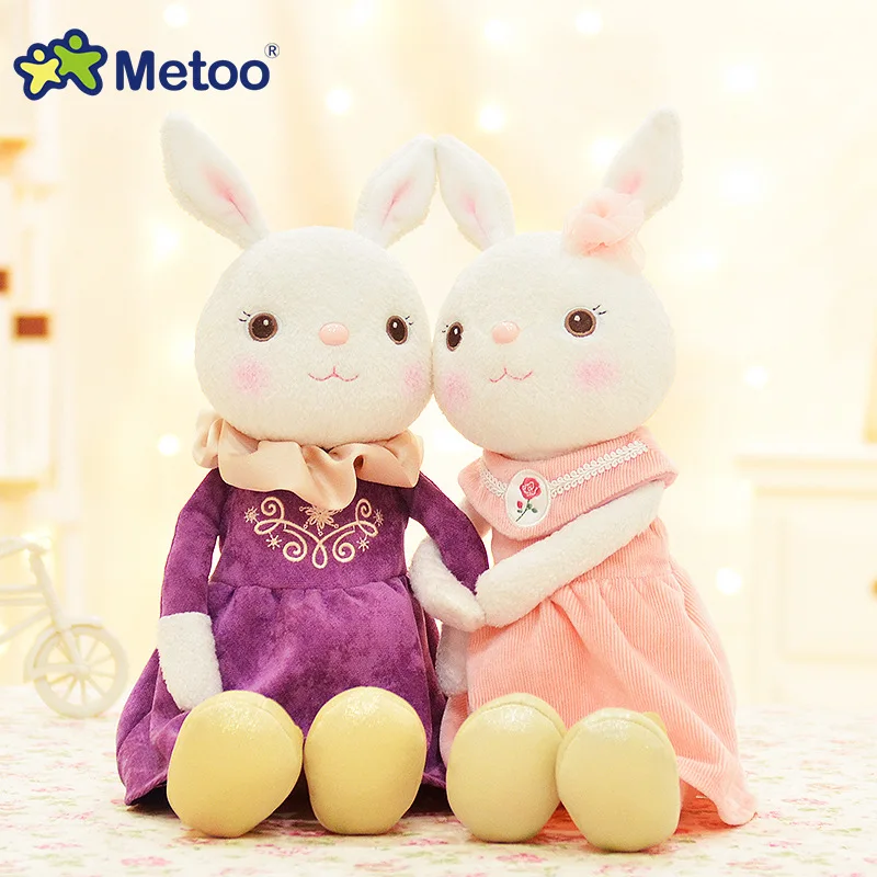 

Plush Sweet Cute Lovely Stuffed Baby Kids Toys for Girls Birthday Christmas Gift 11 Inch Tiramitu Rabbits Mini Metoo Doll