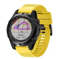 Ремешок Браслет для замены Силиконовые Quick Release Easy Fit Wirstband для Garmin Смарт-часы 18Jul10