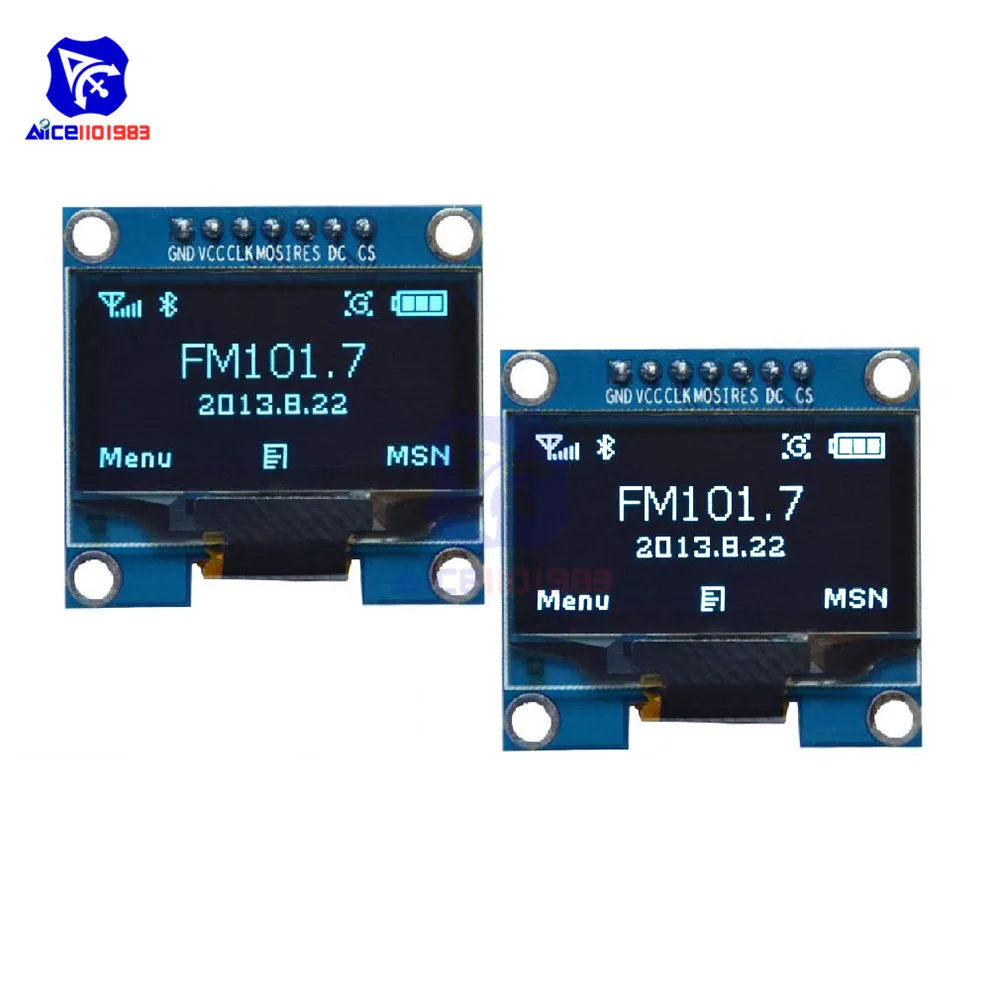 1,3 дюймов OLED 128x64 ЖК-дисплей модуль 7 Pin SPI/2c SSH1106 ЖК-модуль для Arduino AVR PIC STM32