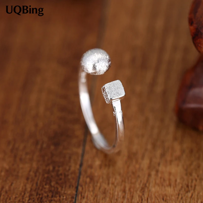 plain silver rings ladies