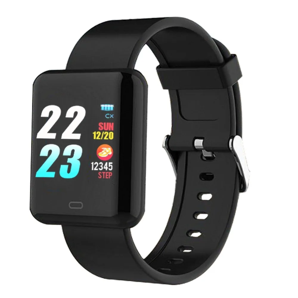 

B8Pro Waterproof Smart Watch Wristband Bracelet Support Monitoring Heart Rate Fitness Blood Pressure For Android IOS Phones Hot