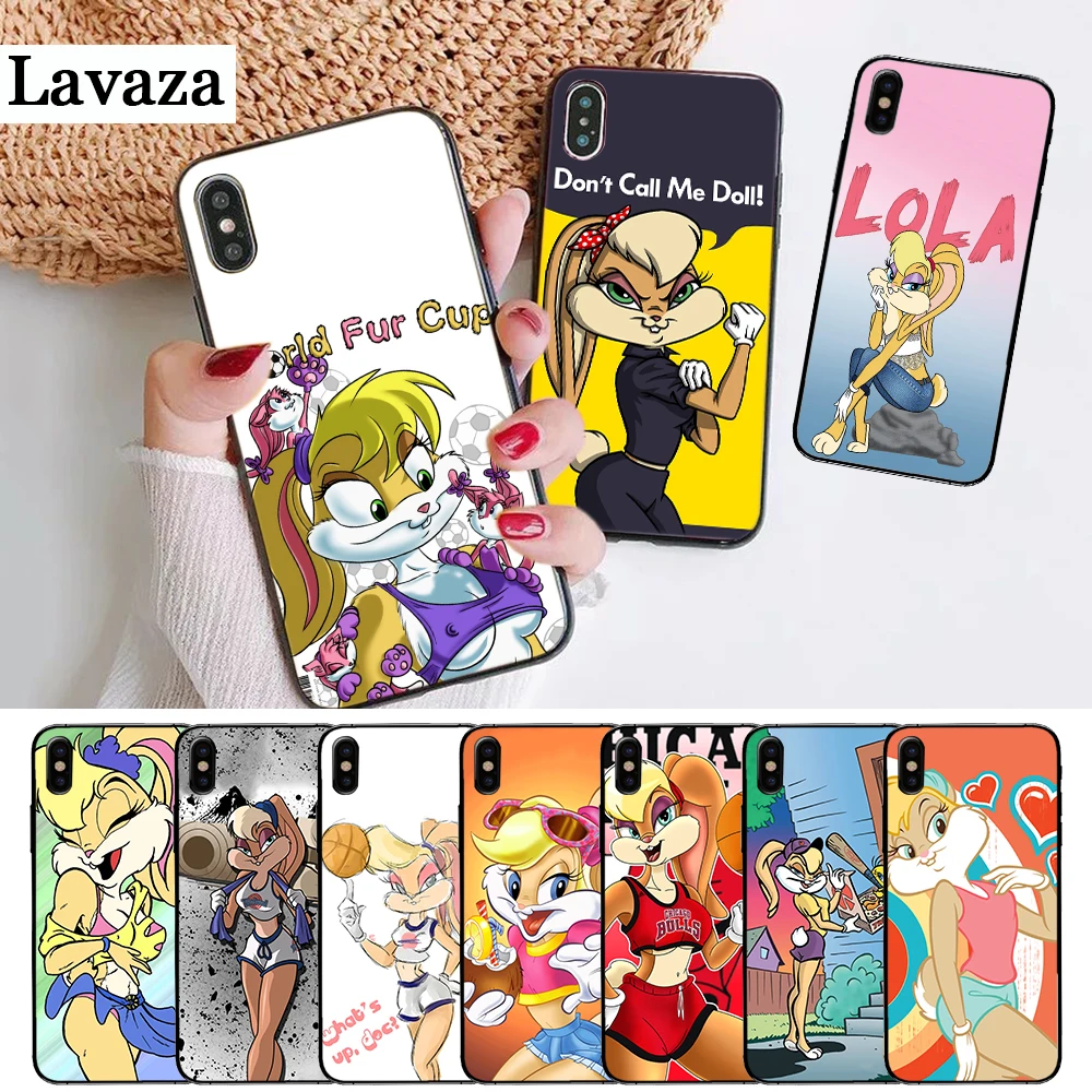 Силиконовый чехол lola bunny для iPhone 5 5S 6 6S Plus 7 8 X XS Max XR | Мобильные телефоны и