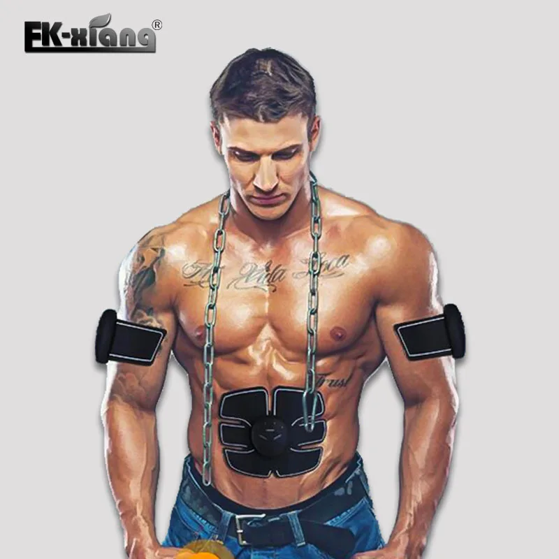 

Muscle Stimulator EMS Stimulation Body Slimming Beauty Machine Abdominal Muscle Exerciser Training Device Body Massager Machine