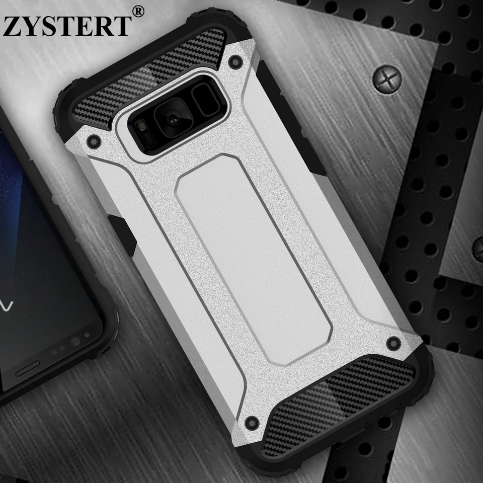 Чехол для Samsung Galaxy S8 Plus роскошный силиконовый чехол из ТПУ + поликарбоната