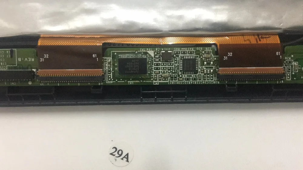 Ремонтный ЖК-экран с рамкой 13," для hp павильон 13-A серии 13-a013CL X360 Сенсорный экран Стекло Digitizer Замена