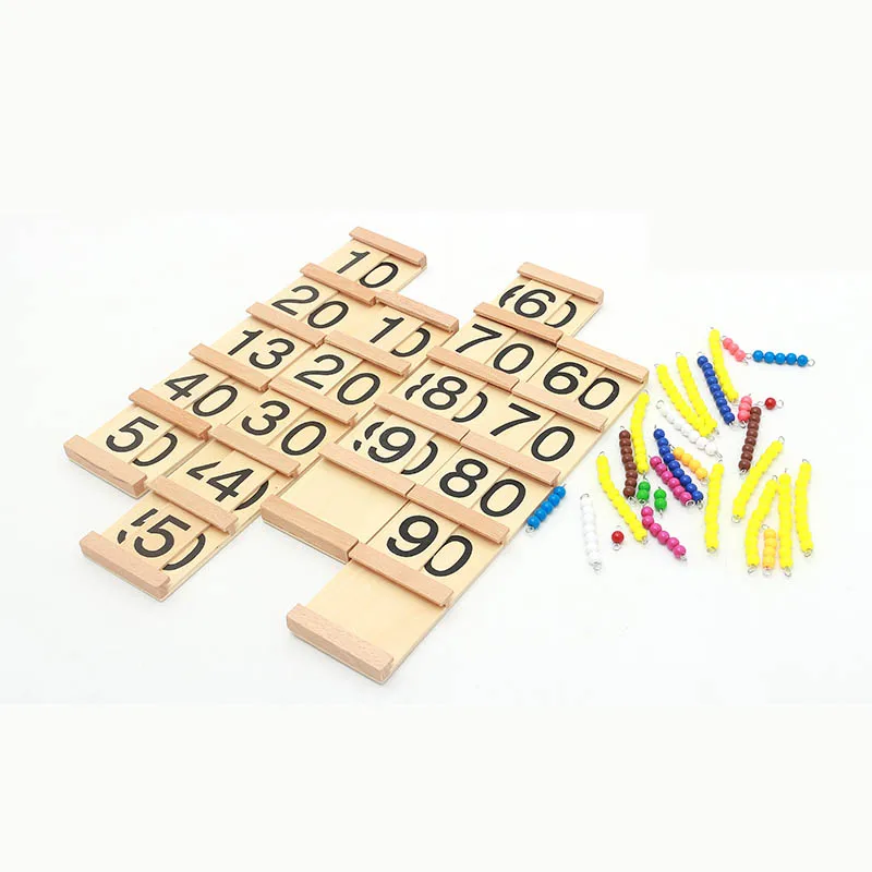 Montessori teaching aids in Seguin Wooden Toys For Children Teens and Tens Boards Early Childhood Preschool Training Family