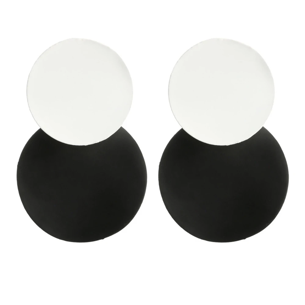 

2019 New Hot Women Retro Trend Exaggerated Sequins Metal Long Twisted Irregular Earrings 19Feb15