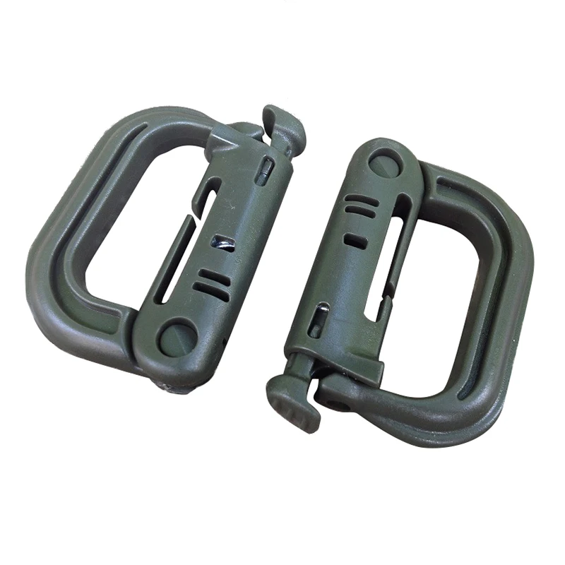 Set of 4 D snap shackle snap clip fastener snap shackle tac chain