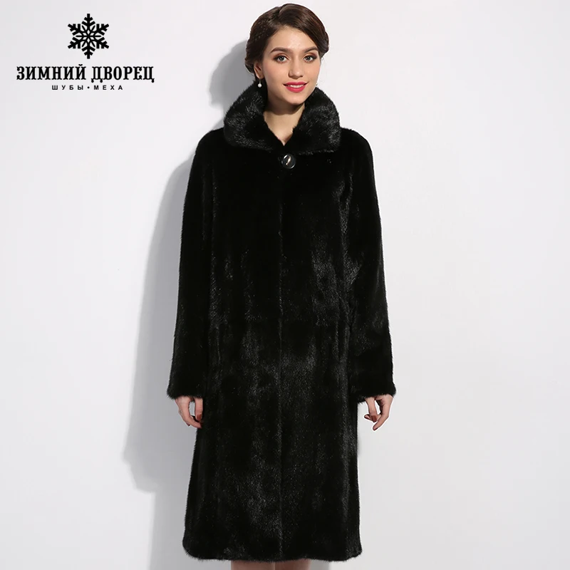 New style ladies' fashion mlnk coats,mlnk fur coat from natural fur ...