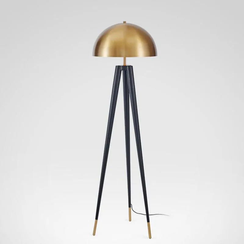Postmodern living room study metal mushroom head personality creative home floor lamp hotel room bedroom LED floor lamp led lamp