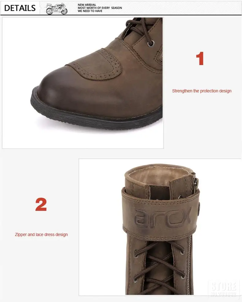ARCX/кожаные мотоциклетные ботинки; мужские мотоциклетные ботинки в стиле ретро; обувь для мотогонок; Chopper Cruiser; прогулочная Байкерская обувь в винтажном стиле; обувь для отдыха
