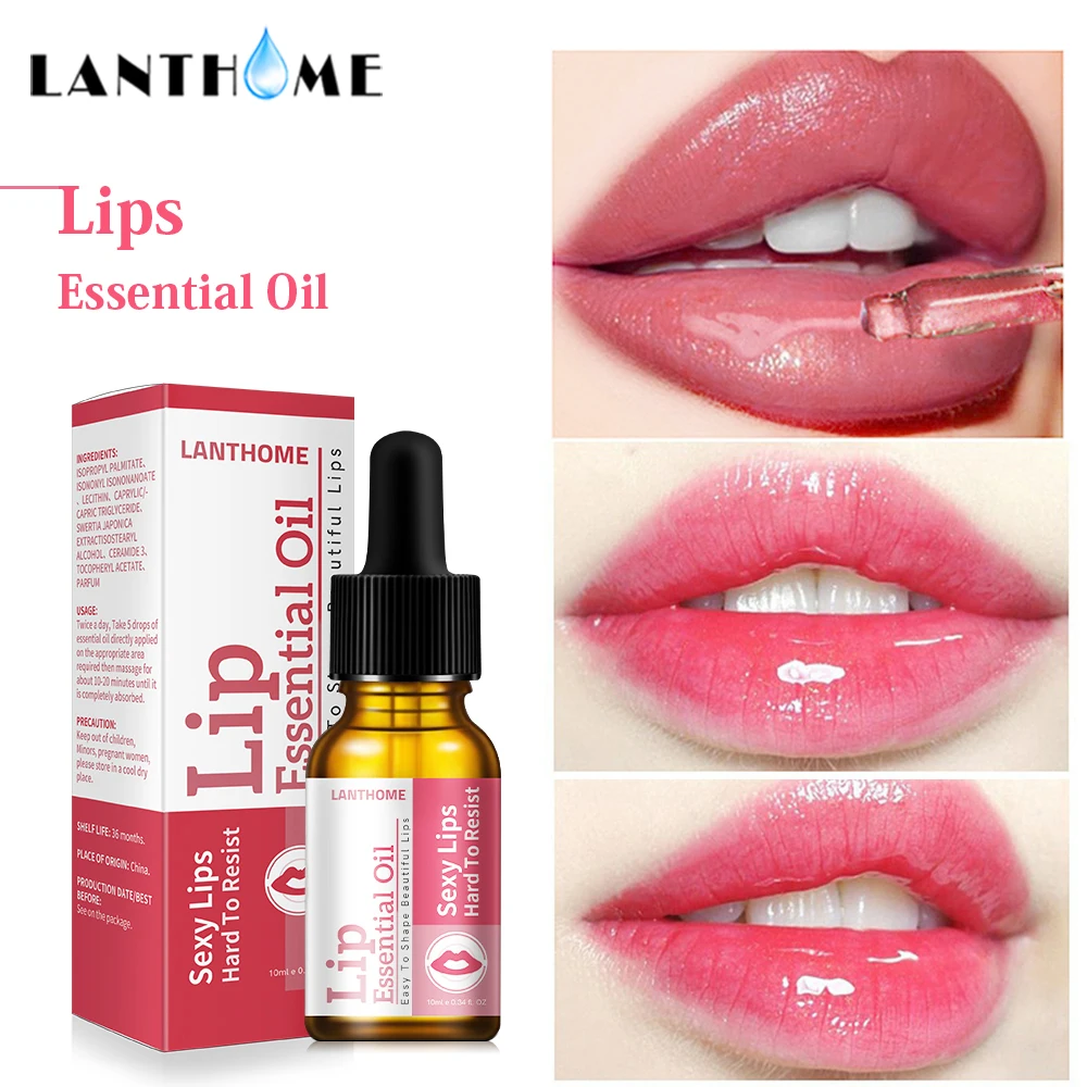 Lanthome Moisturizing Lip Oil Refine Repair Lip Wrinkles Moisturizer