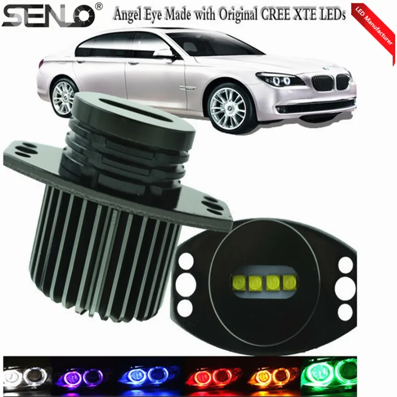 

2PCS LED E90 Angel Eyes 40W White 6000K Halo Ring Marker Light Bulb For BM W E60 E61 E63 E64 E70 X5 E71 X6 E82 E87 E89 Z4 E91 M3
