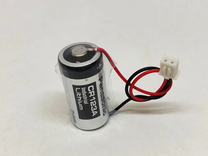 4 шт./лот, новинка, Panasonic CR123A CR 123A 3V 1400 mAh, литиевая батарея, неперезаряжаемые батареи с вилкой