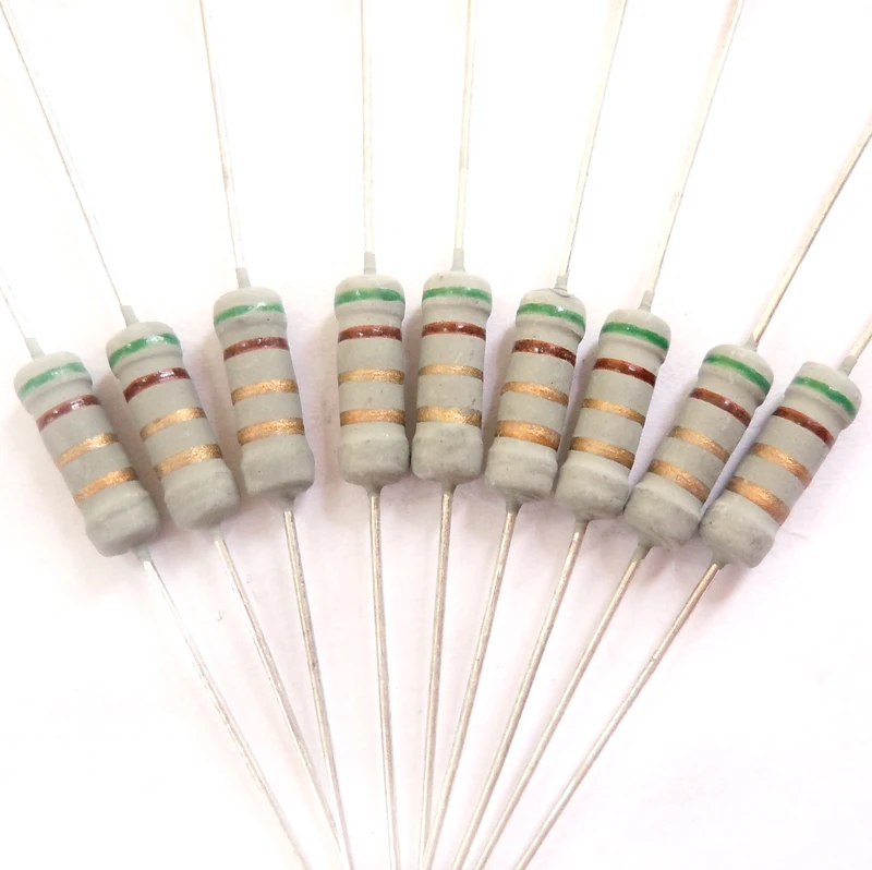 1w 5.1 Ohm 5r1 Ohm 5r1 Ohm 100% Original New Fixed Resistor Metal Oxide ...
