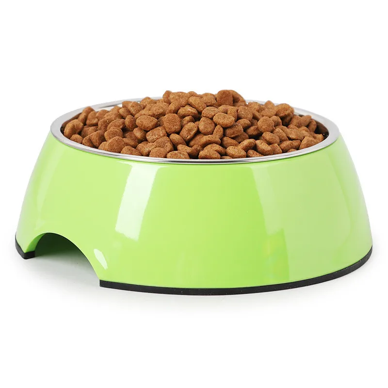 

1400ml Pet Bowls 27X9CM Stainless Steel Dog Cat Pet Bowl Universal Pet Water and Food Bowls 4 Sizes and 4 Colors Available MayT3