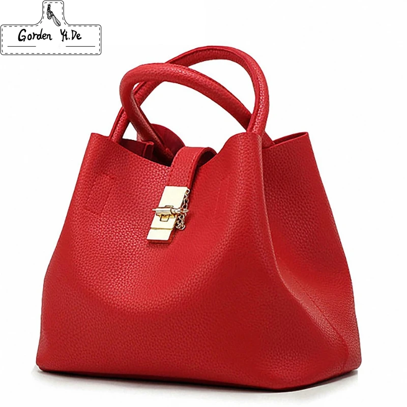 Women Handbags 2019 Famous Fashion Brand Candy Shoulder Bags Ladies Totes Simple Trapeze Women Messenger Bag sac a main