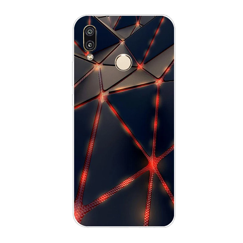 Чехол для Huawei P20 Lite мягкий силиконовый чехол милый бампер из ТПУ чехол|Бамперы| |
