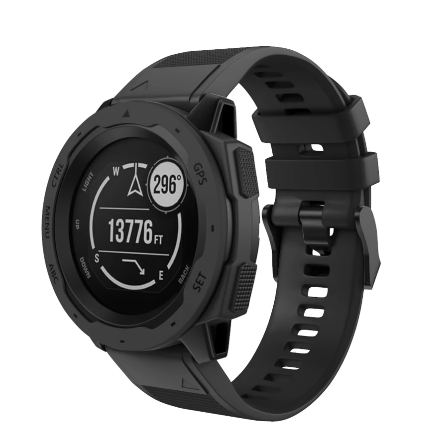 26 мм 22 мм силиконовый ремешок для часов Ремешок для Garmin Fenix 5X Fenix3 3HR Fenix 5 Plus S60 MK1 часы Easyfit Сменные Ремешки для наручных часов