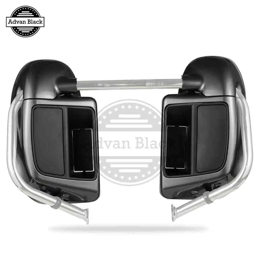 AdvanBlack Charcoal Pearl Vented Fairings Kit Fit for Harley Davidson