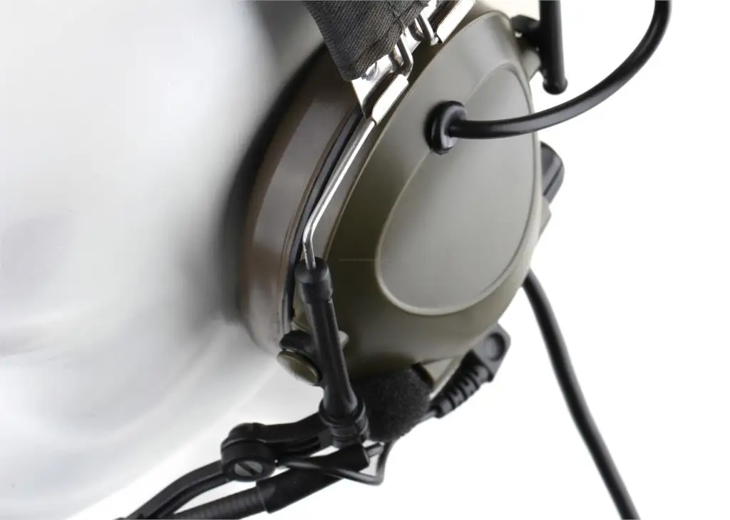 Z-TAC Peltor звук ловушка активный звукосниматель подавление шума тактический гарнитура может быть размещен на шлем Z042