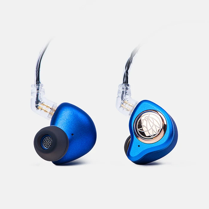 TFZ King II с 3,5 мм кабелем HIFI монитор стерео наушники-вкладыши - Цвет: KING II-001 Blue