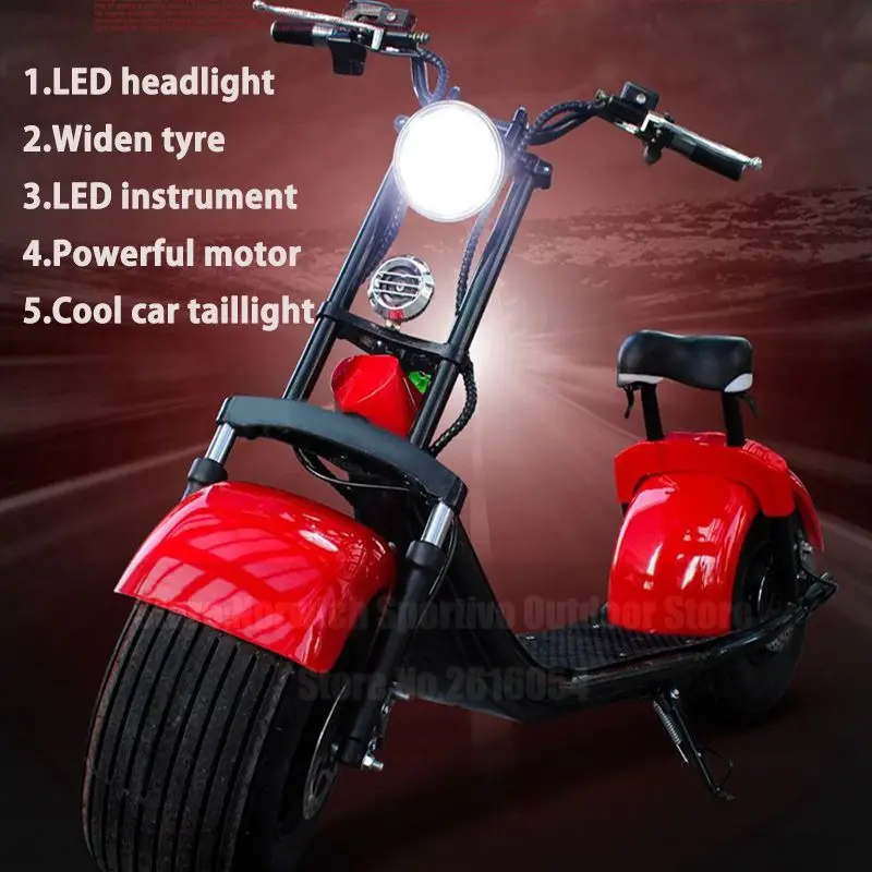 Cheap Electric motorcycles Electric Scooter Adult E-Bike 1500W 1000W Popular Fat Tire Newest Smart Speedway Two Wheel APP City Bicycle 2
