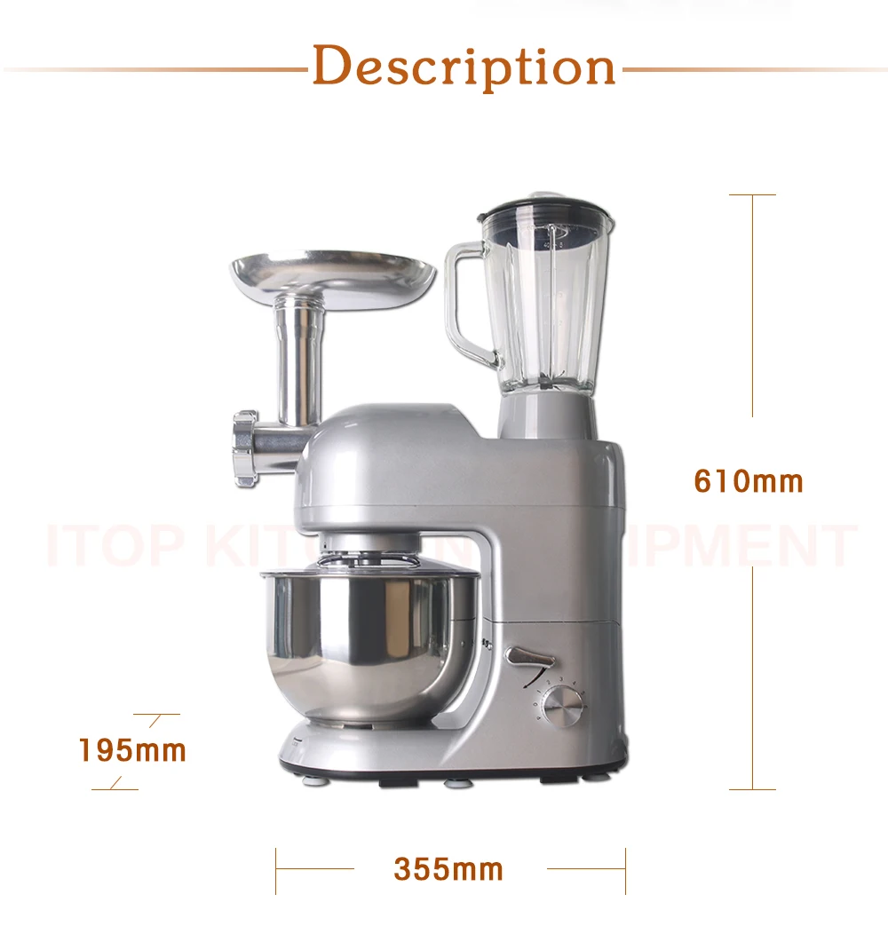 ITOP Многофункциональный миксер для продуктов блендер соковыжималки колбасы варенья фрукты миксеры мясо лапша Яйцо кухонные комбайны