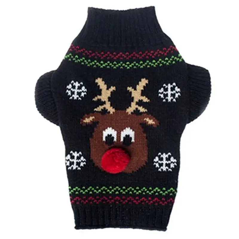 

Small Dog Clothes Chihuahua Pet Dogs Cat Knitwear Dog Sweater Puppy Warm Coat Clothing for Dogs E5M1