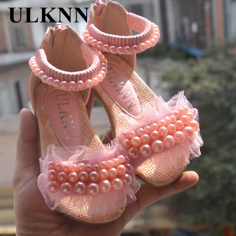 PURPLE PINK WHITE Children Shoes Girls Princess Shoes Fashion Girls Sandals Kids Designer Single Summer New Sandals