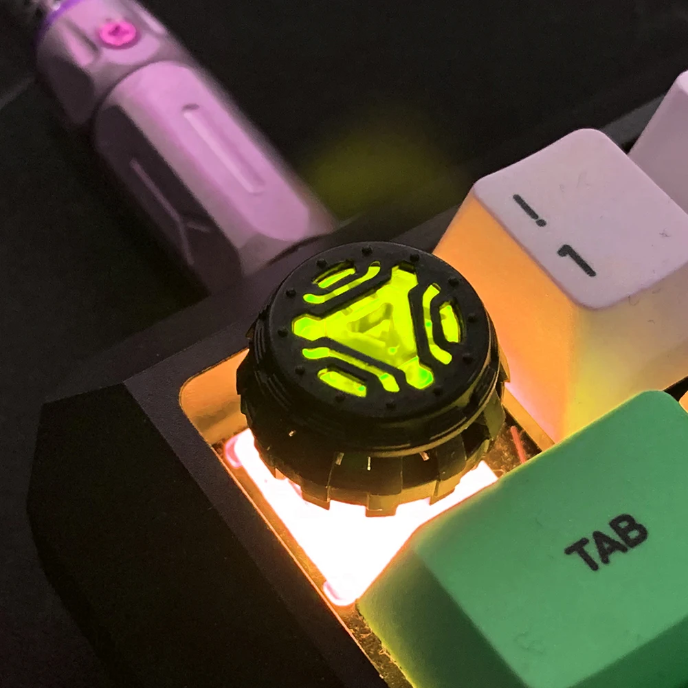 

Nuclear Reactor Resin Keycaps For Cherry Switch Mechanical Keyboard DIY Gaming Keyboard Backlight Key Cap
