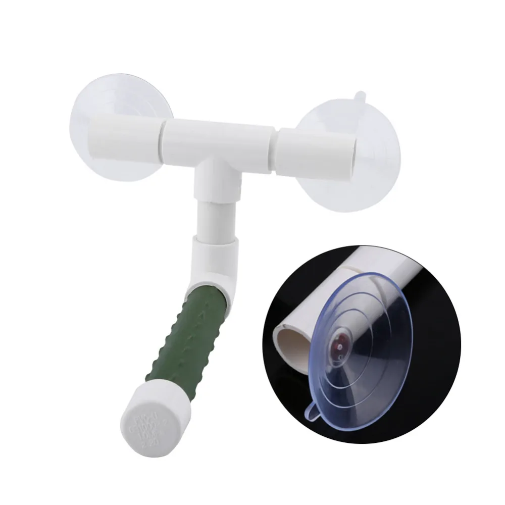 Foldable Suction Cup Plastic Bird Perches Jouet Perroquet Stand Perches