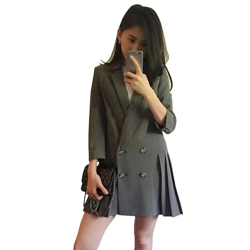 Korean fashionable small suit seven-sleeve lady's small suit