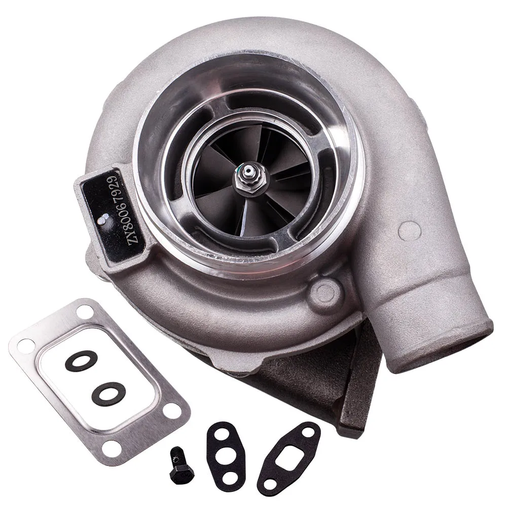 US $137.60 Gt30 Gt3037 Gt3076r T382 AR 51 Trim Polished Turbo Charger Gt30 500Hp T3 Flange External Wastegate Water Cooled Charger