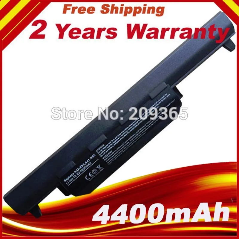 

Новый аккумулятор для Asus X45A X45U X45V X55A X55C X55VD U57A U57VM X75A X75VD