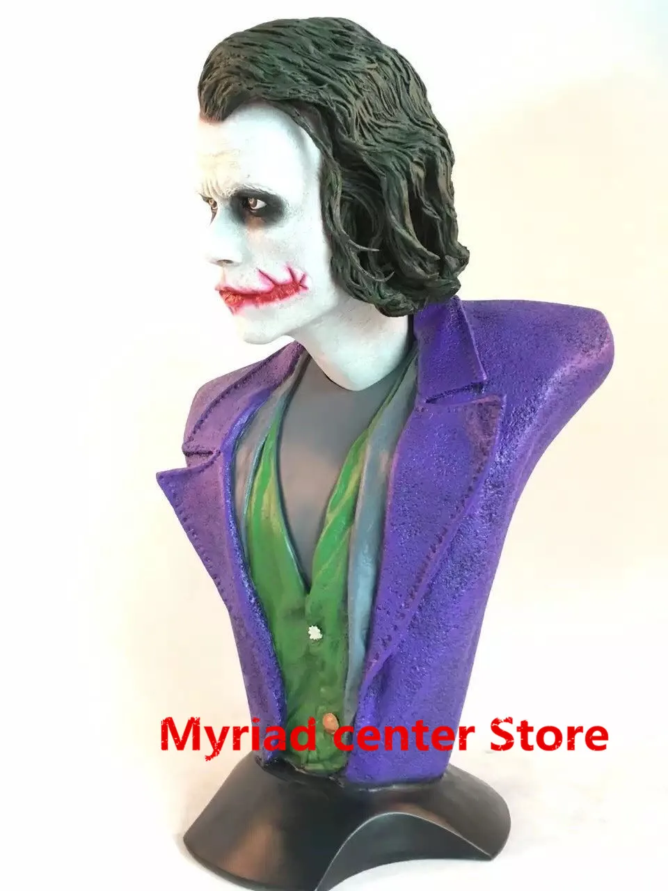 

Batman: The Dark Knight 1:1 Bust Joker (LIFE SIZE)Half-Length Photo Or Portrait Resin Head portrait Model Avatar