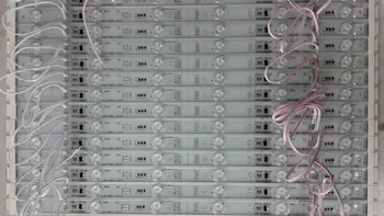 

500PCS/Lot 24V 7.2W 660LM NICHIA SMD3030 LED light box lighting strips, CE ROHS sign box led light strips