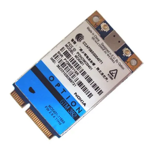 Разблокирована вариант GTM382 PCI-E 7,2 Мбит/с модем WWAN GTM 382 gps 3g WWAN HSDPA MO0401 MO0407