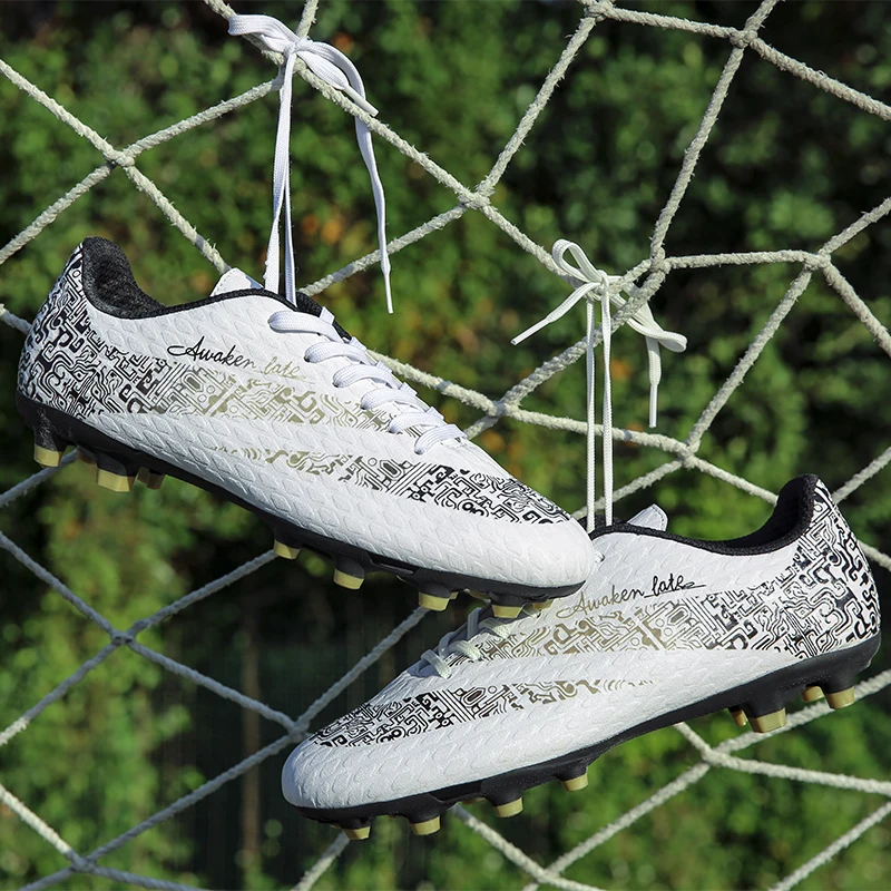 

Official Soccer Shoes Football Outdoor Mens Training Adult TF Boots Boys Kids Women High Original Top Cleats Spike Zoom Futbol