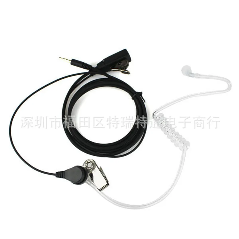 Surveillance Security Acoustic Air Tube Earpiece Earphone PTT for iPhone for Samsung Huawei for