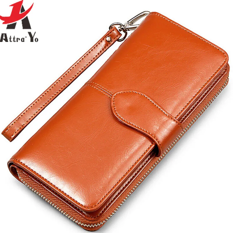 Atrra-Yo ! wallets women wallet dollar price leather purse high quality wallets brands purse female pouch bolsas LS4917ay