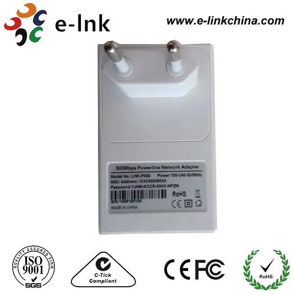 

500Mbps Powerline Mini Adapter