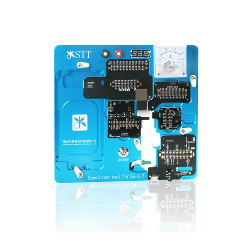 

Fast Speed Maintenance test platform and stt Test Fixture for iphone 6G 6s Motherboard Test Quick Refurbished Maintenance Tool