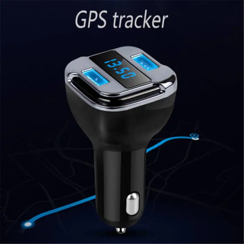 Hot Dual USB 4 2A font b Car b font Charger Adapter LED Display Fast Charging