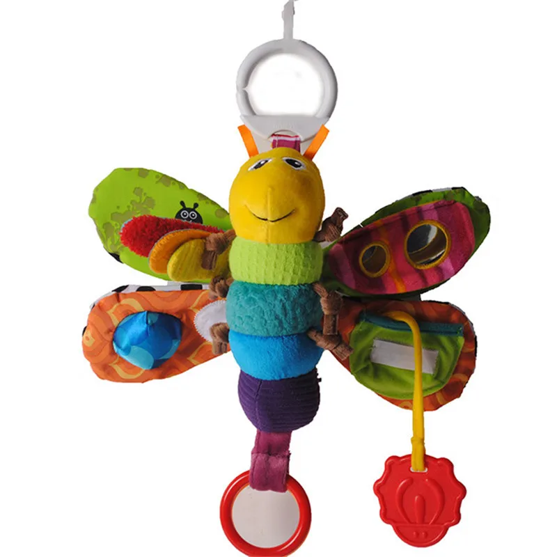

Baby Toy Multifunctional Infant Mobile Butterfly Toys Baby Rattles Bell Doll Plush Toys 0-48 Months Pram Hanging